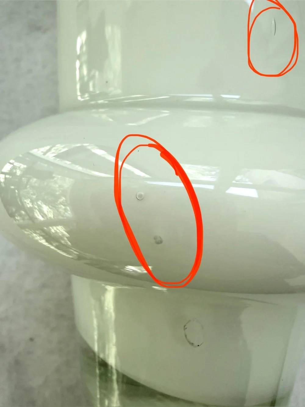 West Elm White Hand Blown Glass Vase MCM Style 10” Minimalist Retro Decor
